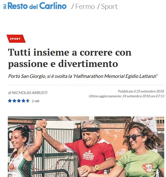 Tutti insieme a correre con passione e divertimento