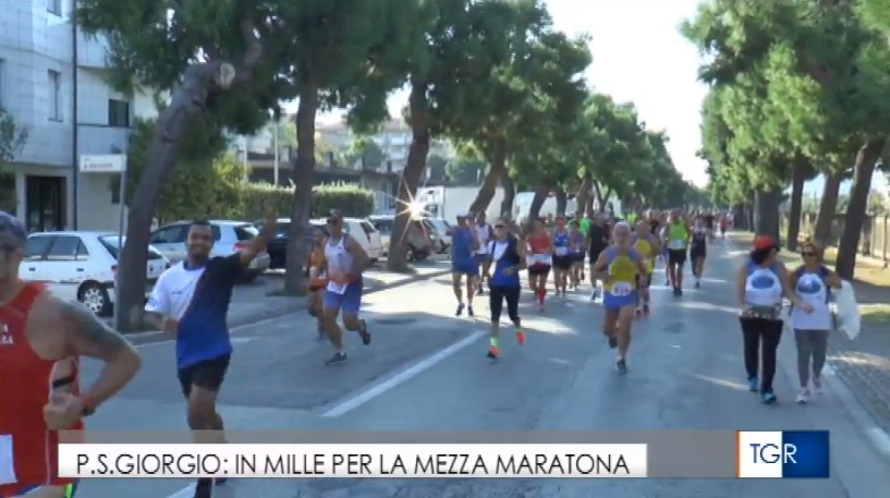 Porto San Giorgio: in mille per la mezza maratona